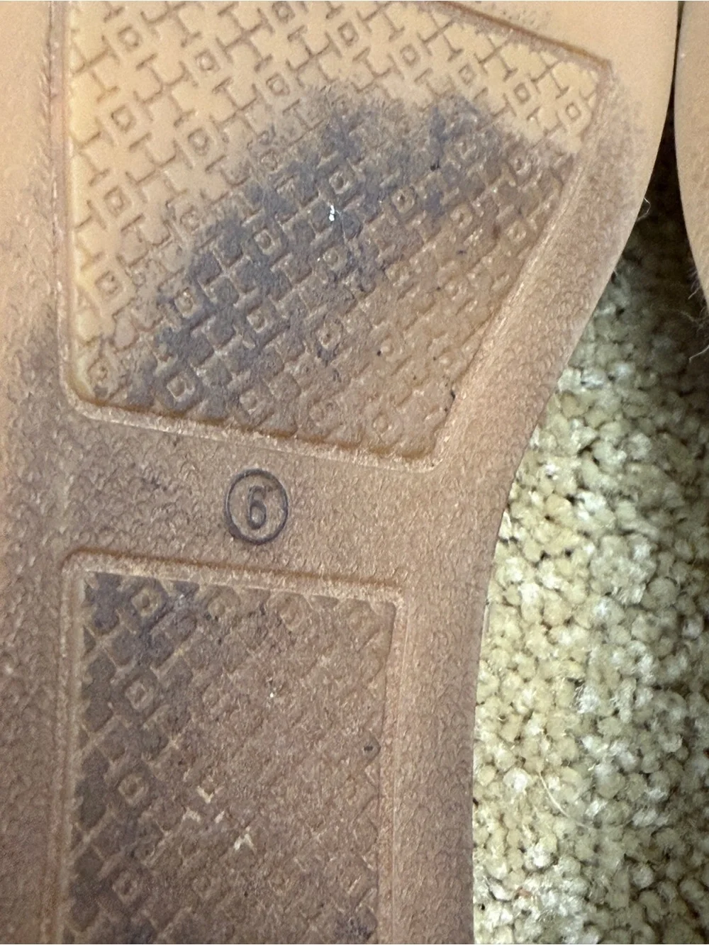 Tory Burch denim upper